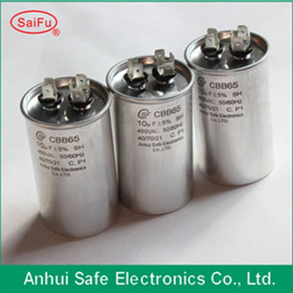 Air Conditioner Capacitor Cbb65 35UF 60UF 250V 450V Capacitor