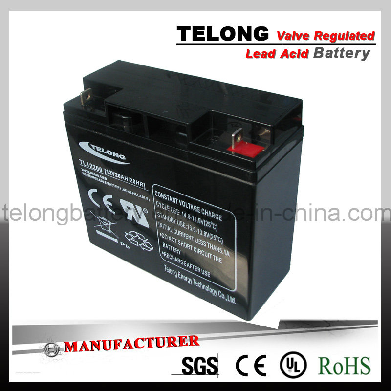 12V 20ah Rechargeable Power Battery for UPS