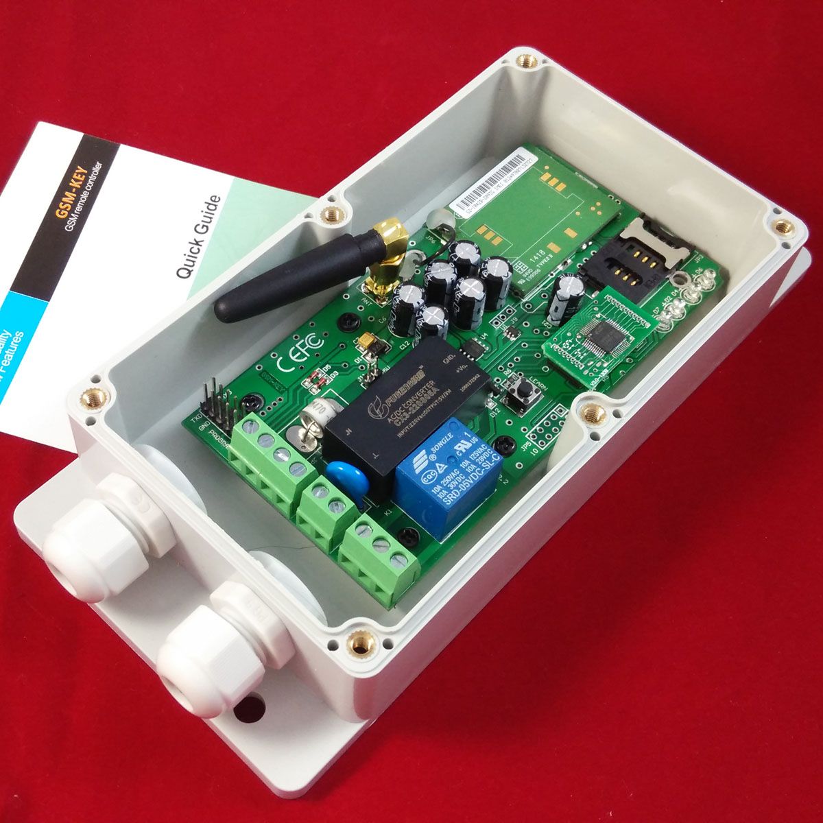 GSM Remote Controller for Automatic Door, Sliding Gate or Swing Gate Opener