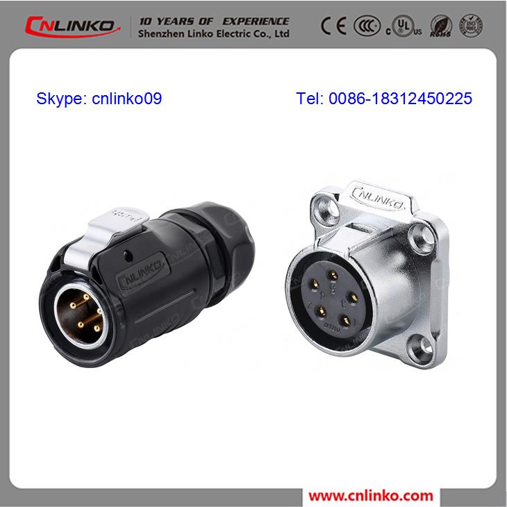 IP68 Waterproof 5pin Connector for LED Lighting