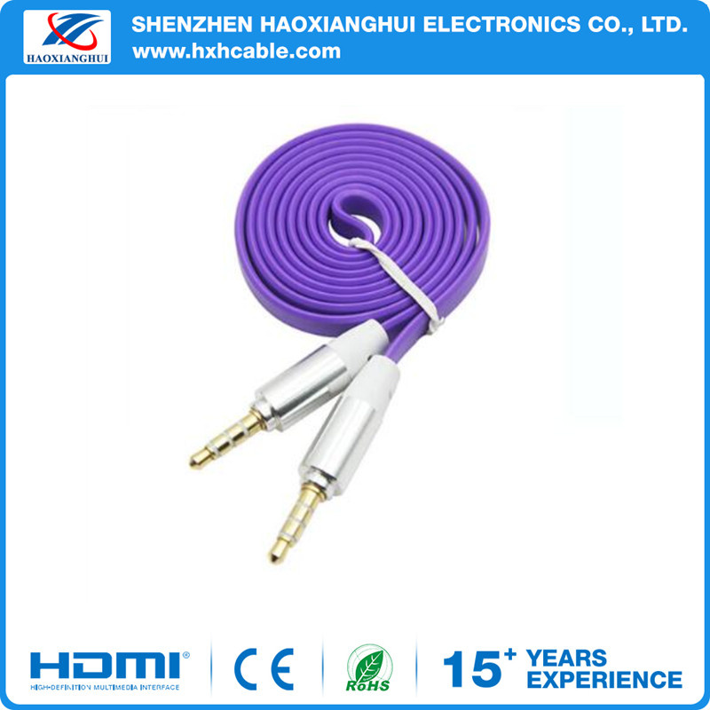 Male to Male DC Cable Flat Audio Cable