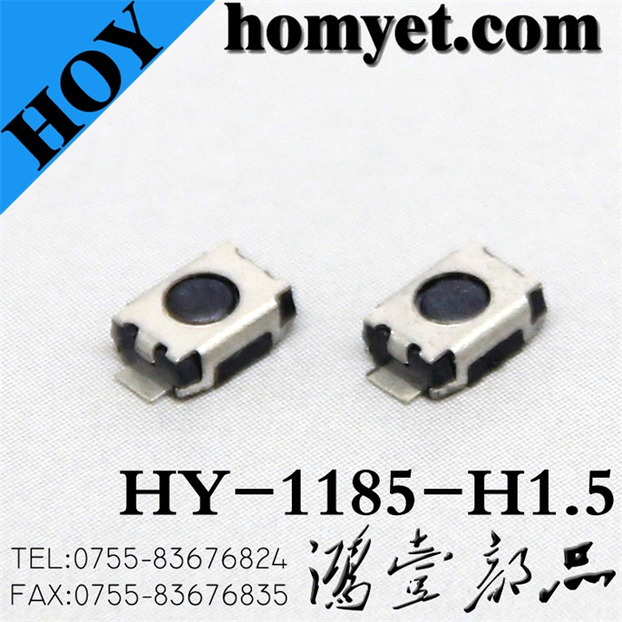 Micro Rectangular SMD Type Momentary Tactile Switch with 2pin