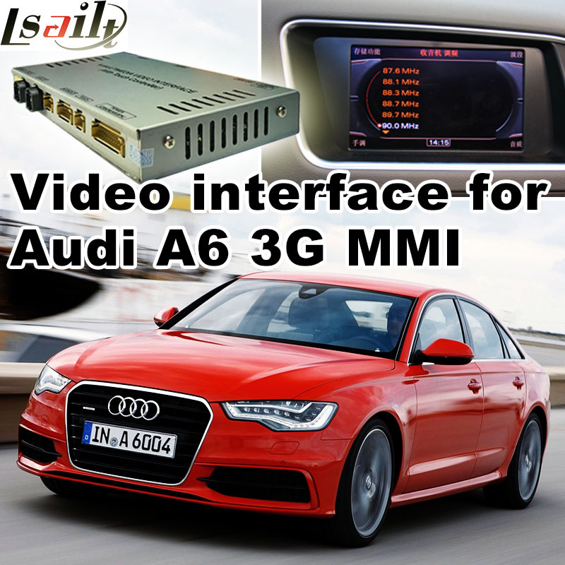 Multimedia GPS Video Interface Modification for Audi A1 A4 A5 A6