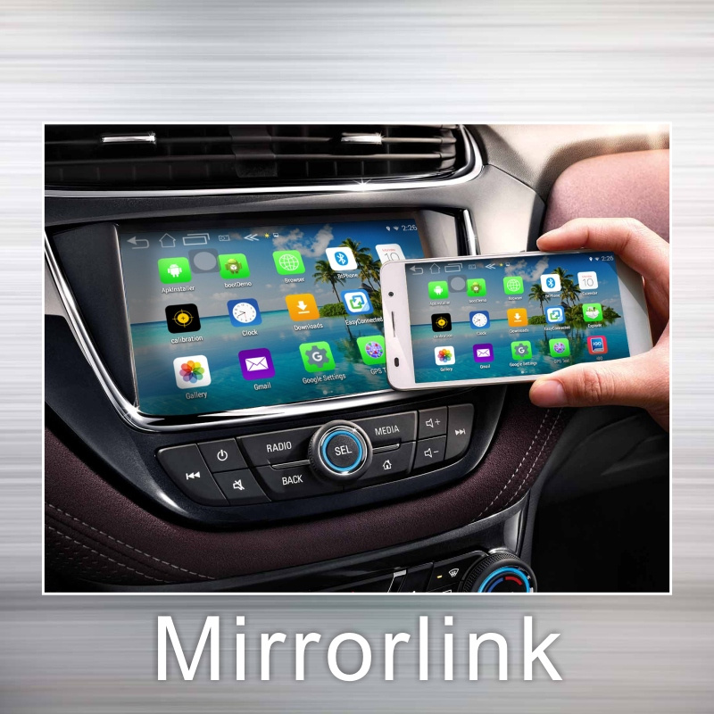 Mirror Link Miracast Cast Screen for Auto-Smartphone Wireless Connection