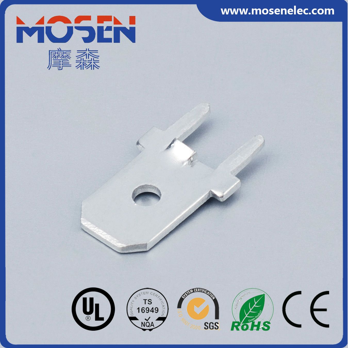 Male Terminal Lugs DJ6112-6.3*0.8b 1217127-1 Wire Connector