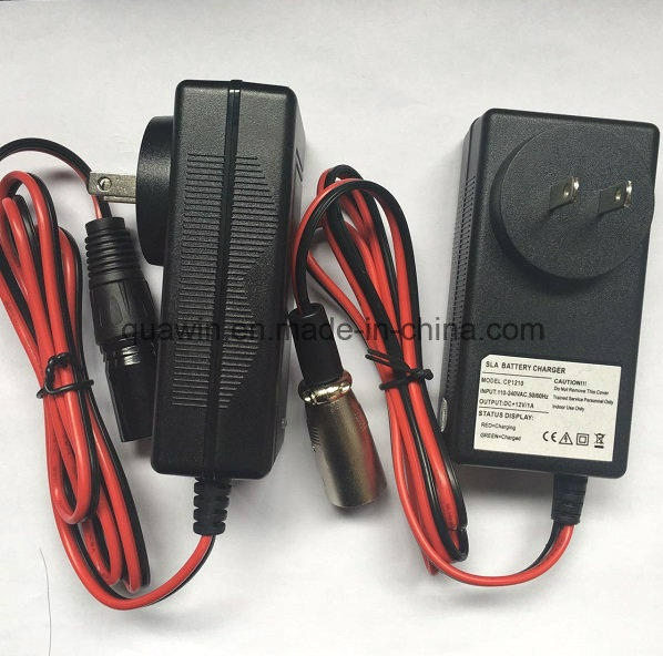 Full Voltage 100V-240V Output 12V 1A Charger Us Plug