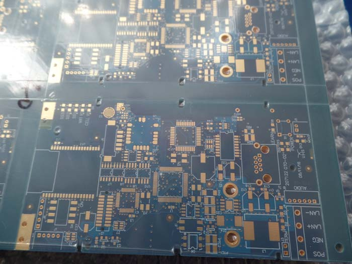 Blue Matt Multilayer PCB Circuit with Immersion Gold Board