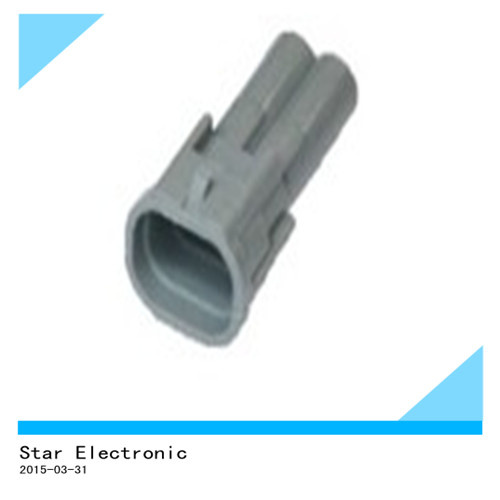China Factory Plastic Male 2 Pin Auto Connector