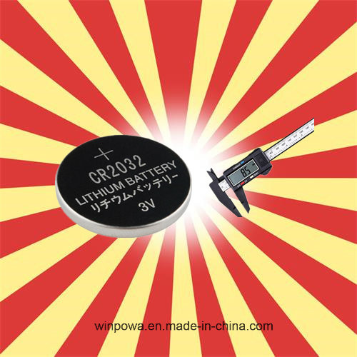 Cr2032 Lithium Battery for Caliper Gauge