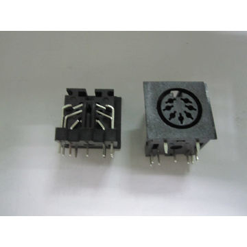 DIN Power Jack Connectors with 5, 000 Cycles Lifespan
