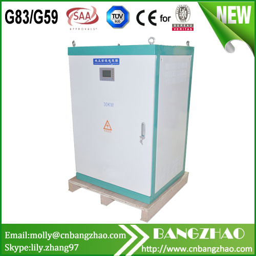 Tripe Phase Power Hybrid Inverter 30kw 240V 360VDC Input for Hybrid Motor Load System
