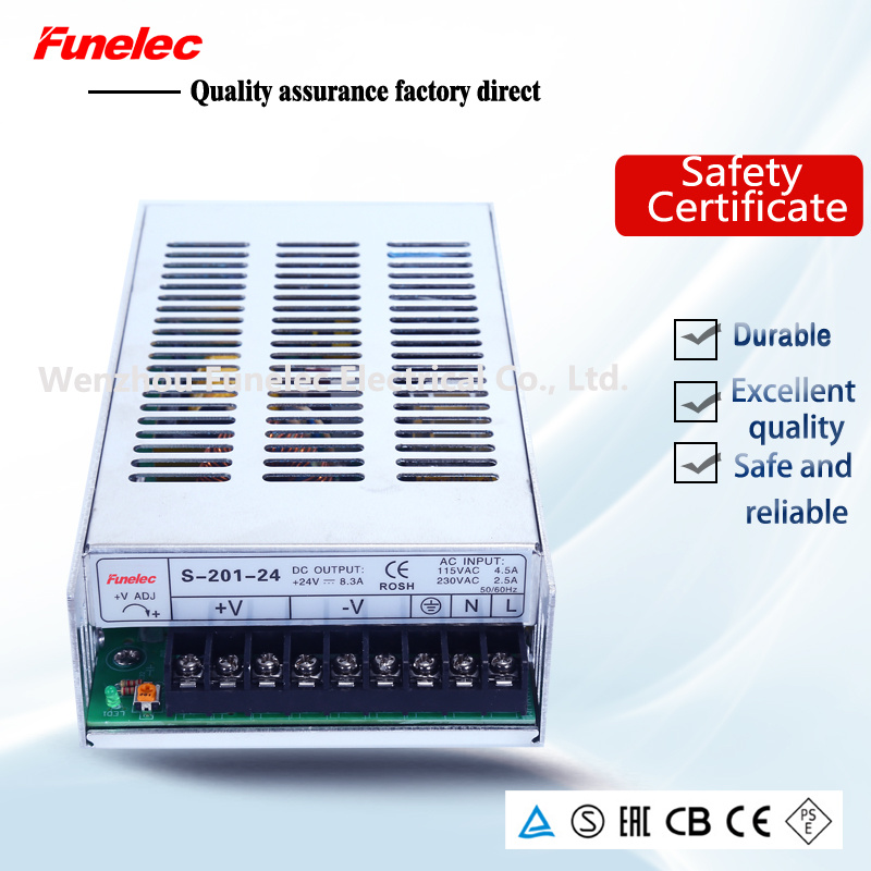 S-201-24 201W 24V 8.3A Switching Power Supply