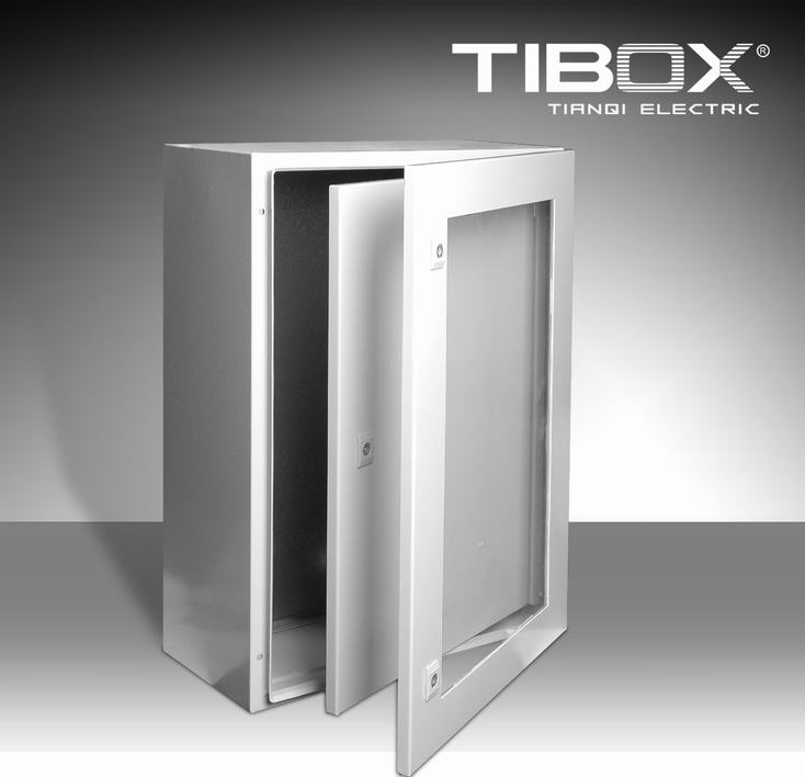 Glass Door Polyester Enclosure with Locking System