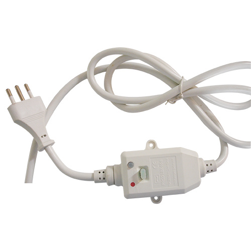 Switzerland Power Cord Plug with Leakage Protector