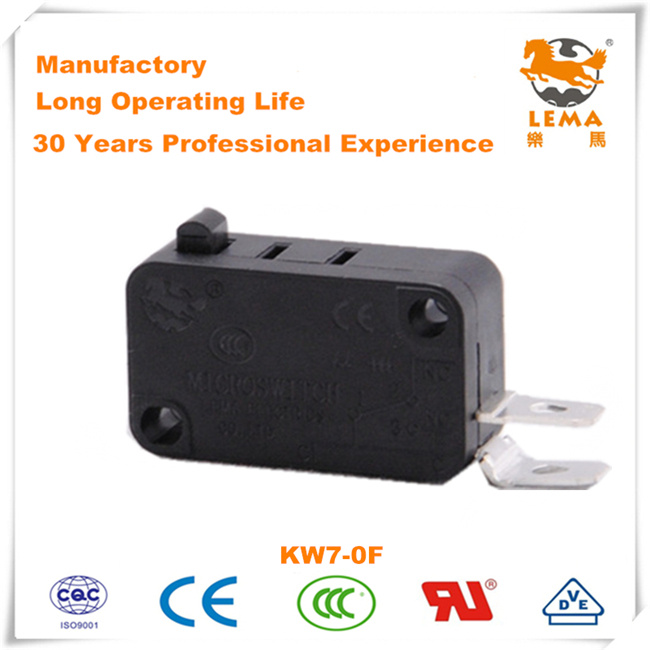 Lema Kw7-0f Spdt-No CCC Ce UL VDE Micro Switch
