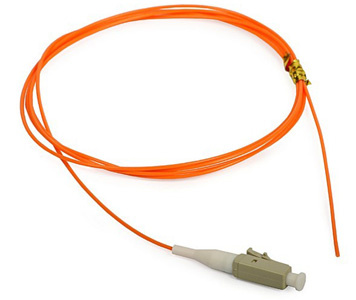Multimode LC Fiber Optic Patch Cord Pigtail Cable 0.9mm 1m