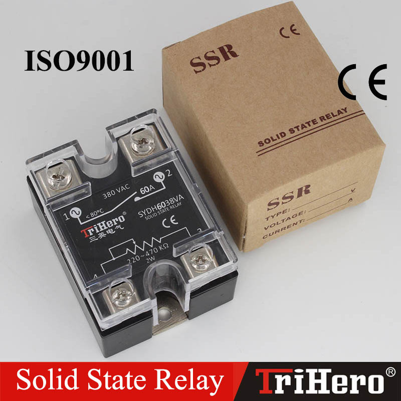60A Adjustable Solid State Relay (SSVR)