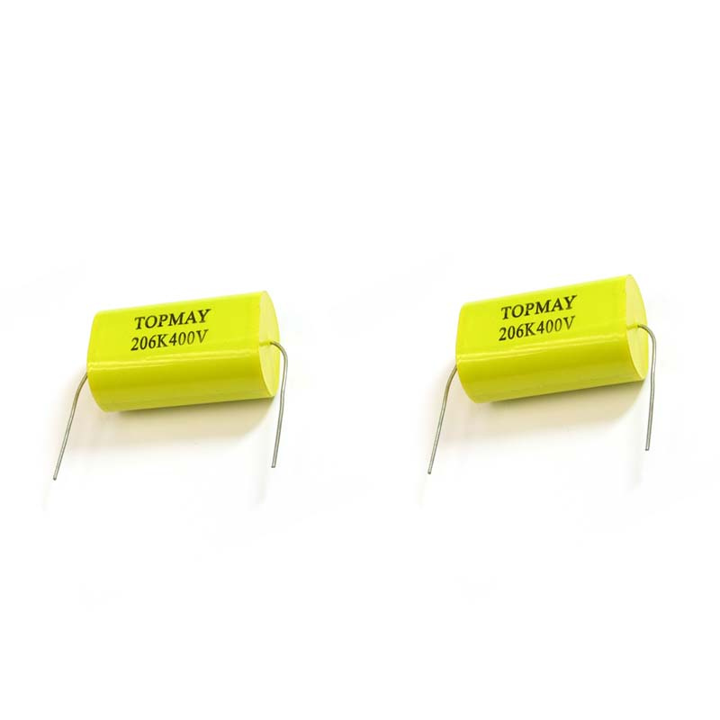 Metallized Polypropylene Film Capacitor Axial Type Circular Wire Lead