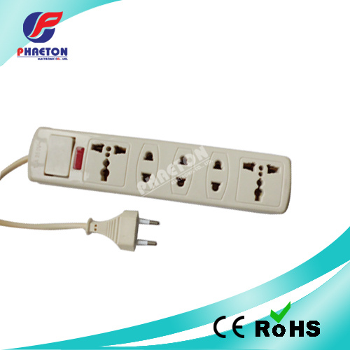 Power Strip 5 Ways Extension Socket with Switch