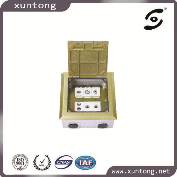 Supreme Quality Clamshell Type Multifunctional Floor Socket
