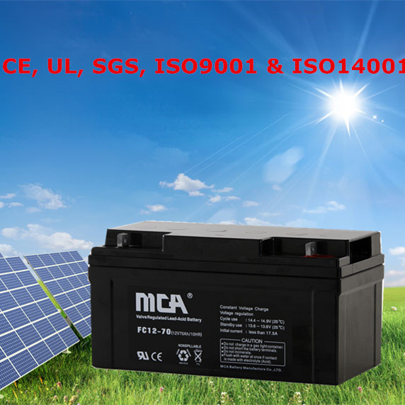Deep Cycle Battery 12V Battery AGM 70ah