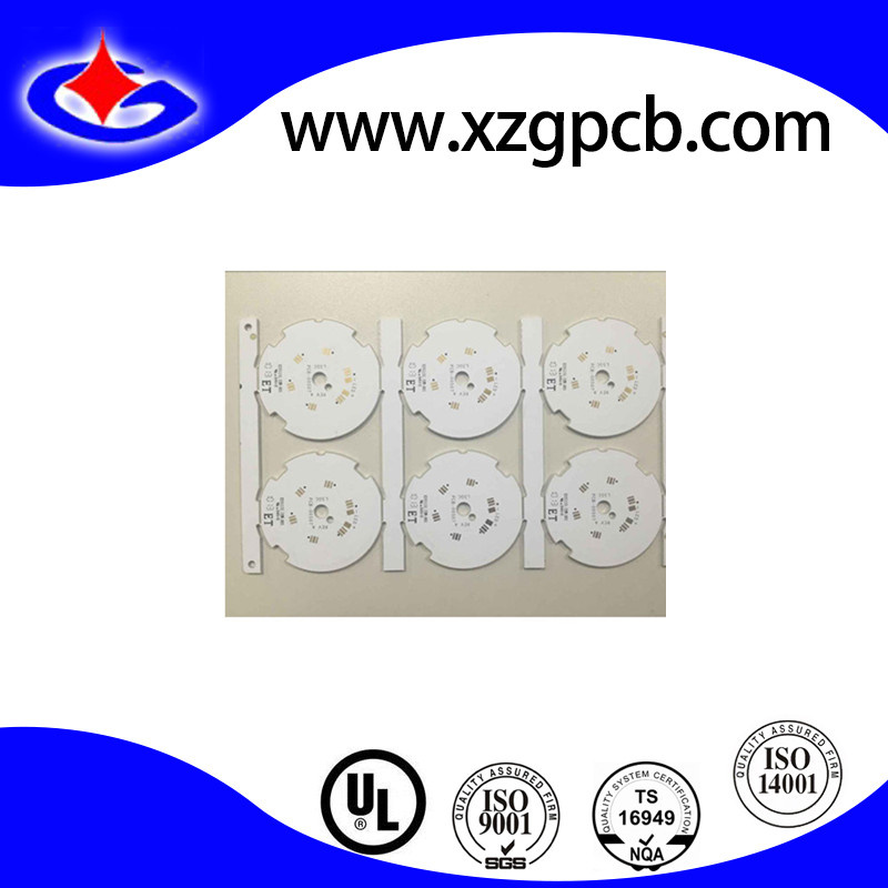 Single-Sided Aluminum LED PCB for Light with Pb-Free HASL