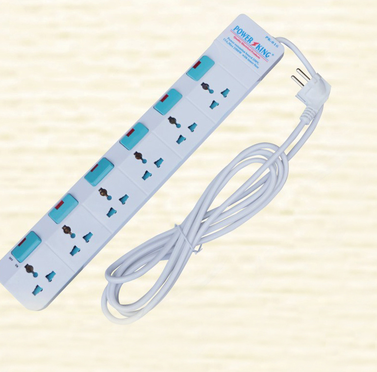 13A Plug 6 Way 6ganguniversal Multi Adaptor with Switch