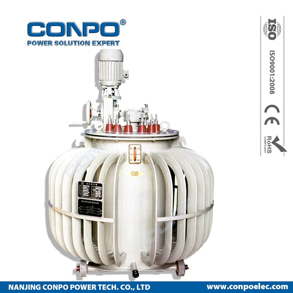Tsja-30kVA~500kVA 3p Oil Immersed Induction Voltage Regulator/Variable Transformer