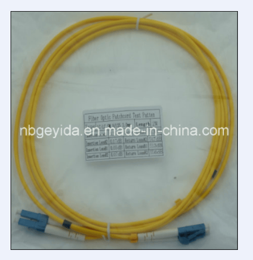 3.0 LC-LC Sm Duplex Fiber Optic Patch Cord