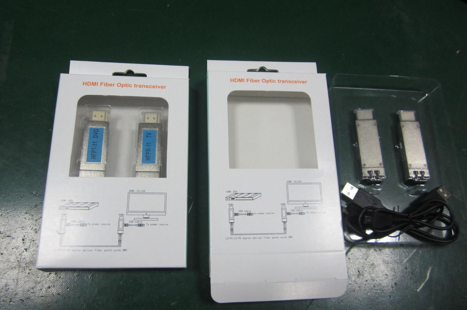 HDMI Extender Over Optic Fiber with Hdcp Cec Edid up-to-300m