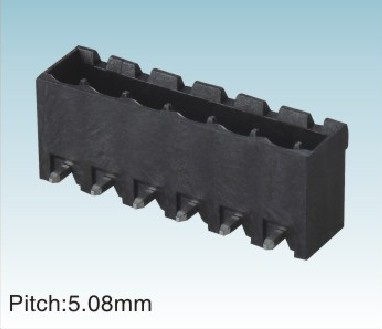 TNT Housing Pluggable Terminal Block with 5.08mm Pitch