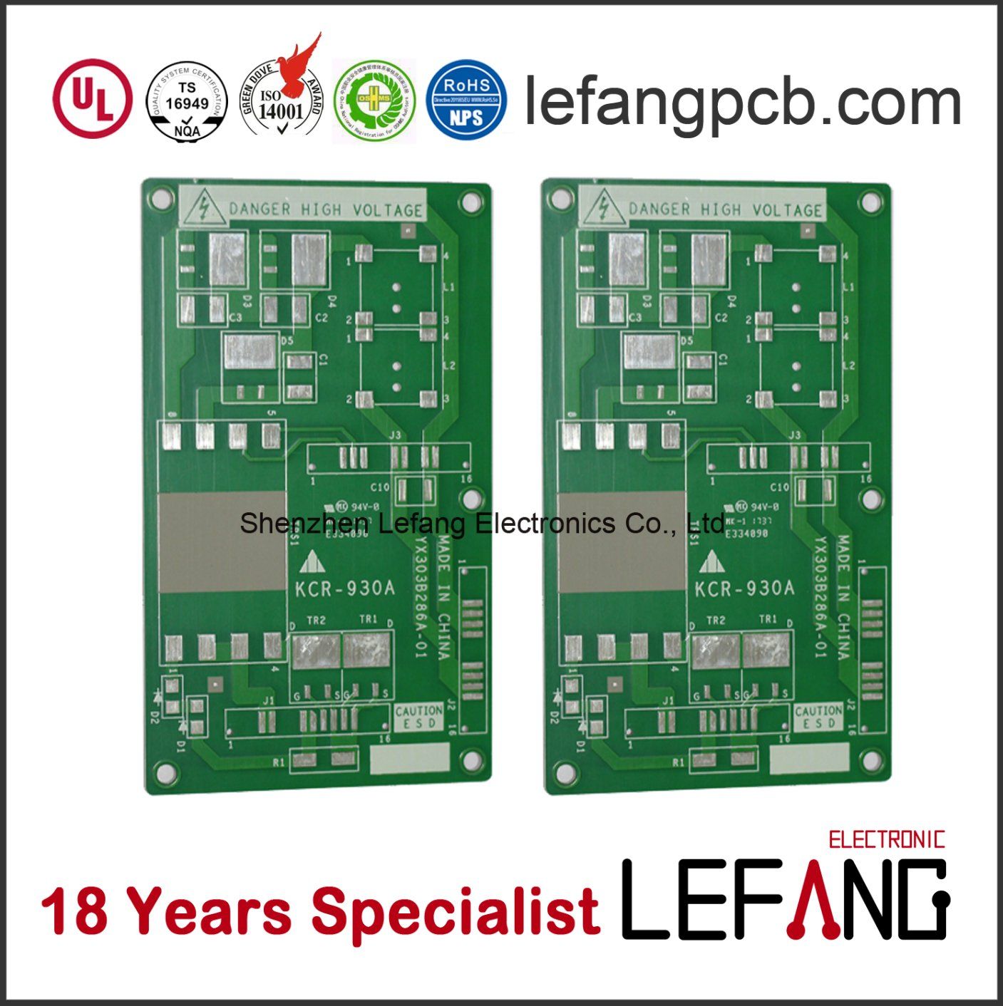MCPCB Metal Core PCB Board for Power Supply