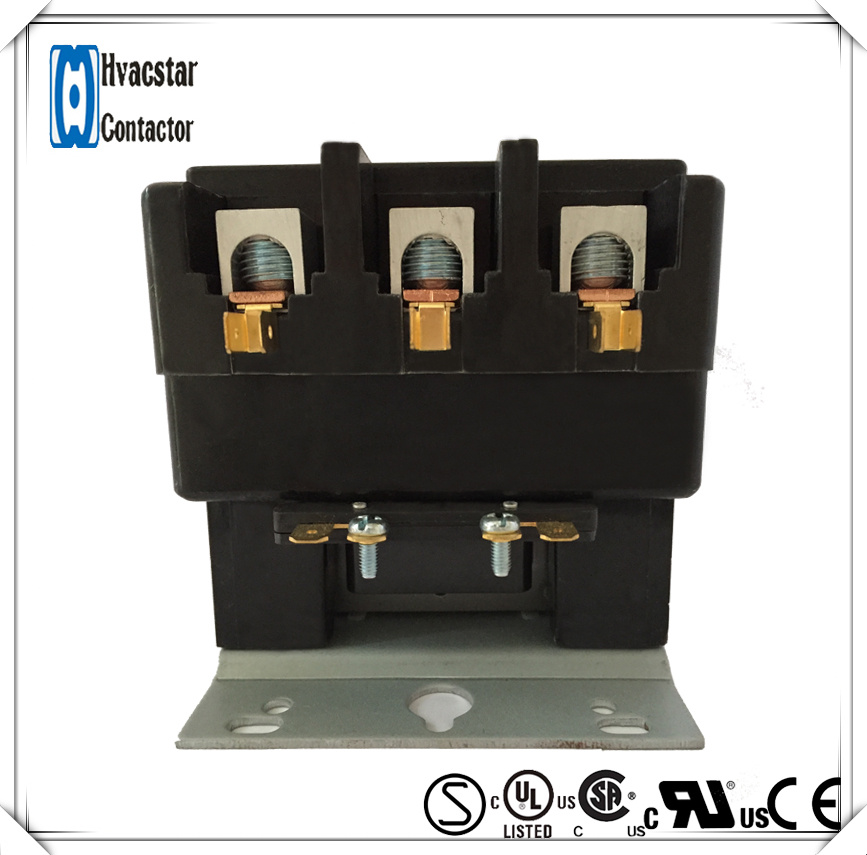 AC Electrical Magnetic Contactor 75A 3 P 120V UL Certification