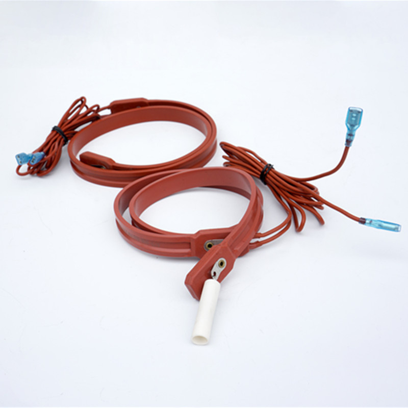 Customized Blue Silicone Crankcase Heater