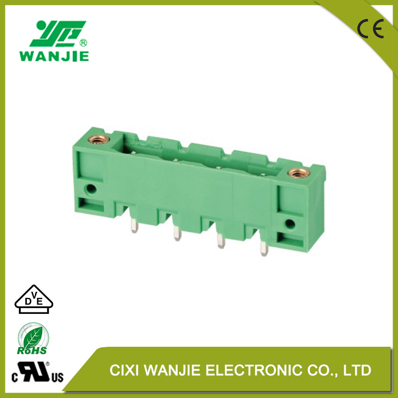 PCB Pluggable Terminal Block Male Female Electrical Connector Wj2edgvm/RM, 5.0/5.08/7.5/7.62mm