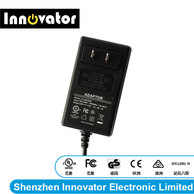 AC DC Power Adapter 36W Series Switching Mode Power Supply