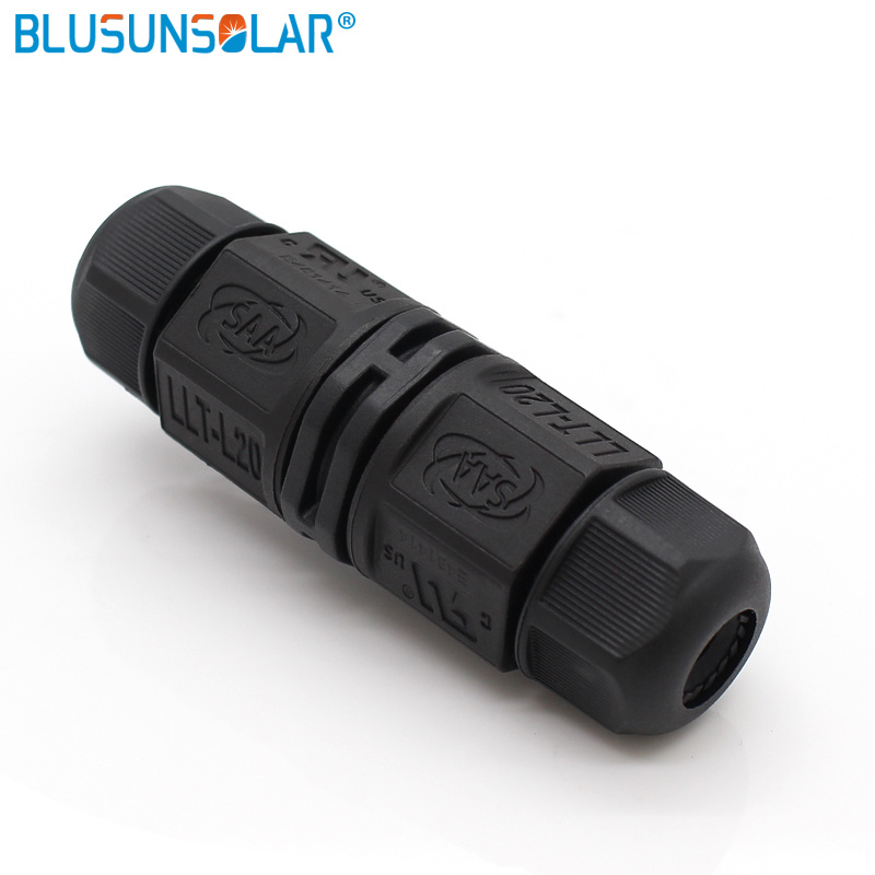 L20 Lock Wire 2 Pole Male Female Connector LED
