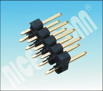 pH: 1.0mm Dual Rows Straight Style Pin Header Connector