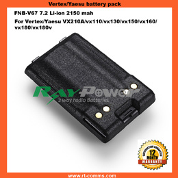 Two Way Radio Battery Pack Fnb-V67L Replacement for Vertex Radio