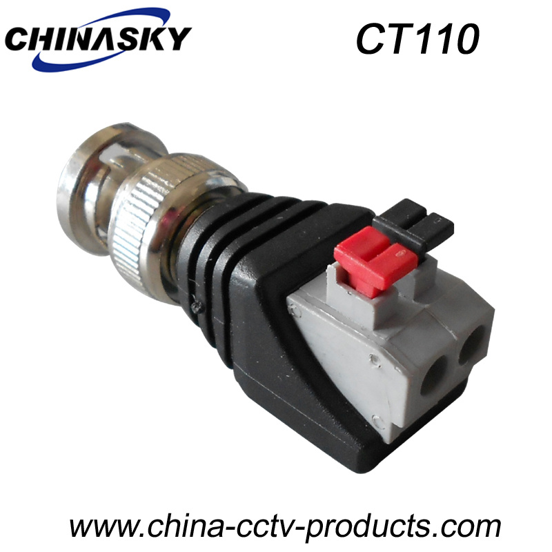 CCTV Male Connector BNC with Screwless 