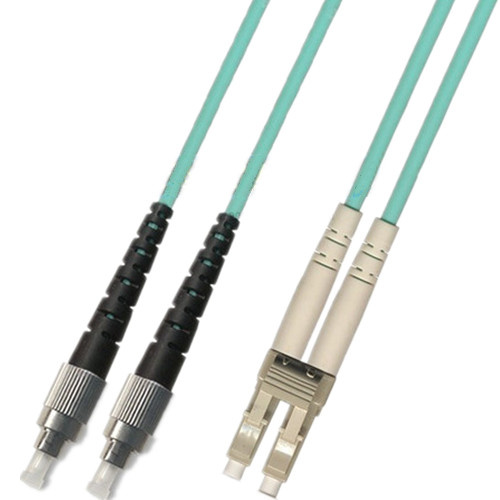 FC-LC Om3 Duplex Fiber Optic Patch Cord