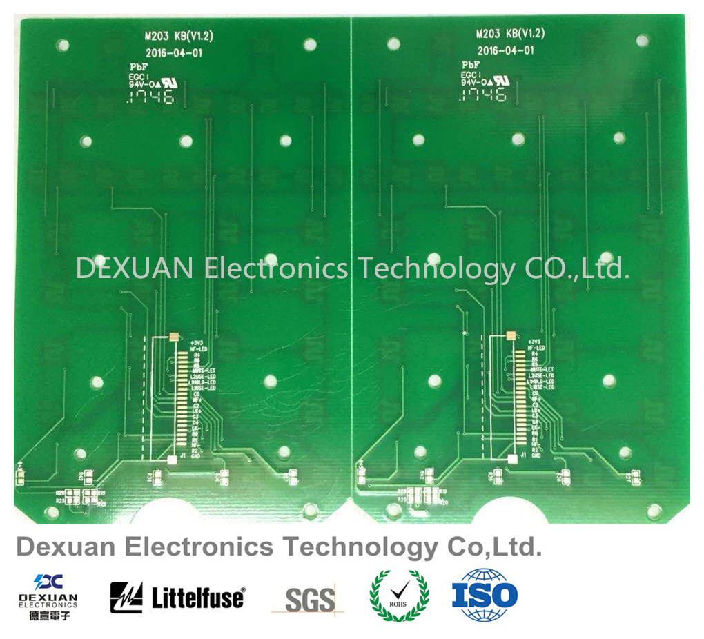 Double-Sided Printed Circuit Board PCB Application Board with RoHS