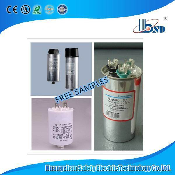 Cbb60 Motor Run Capacitor, Good Quality, RoHS