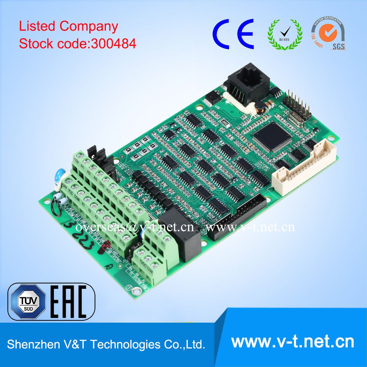 V&T V5-H China Leading Inverter with Sequence Function (PLC Logic) 0.4 to 11kw - HD