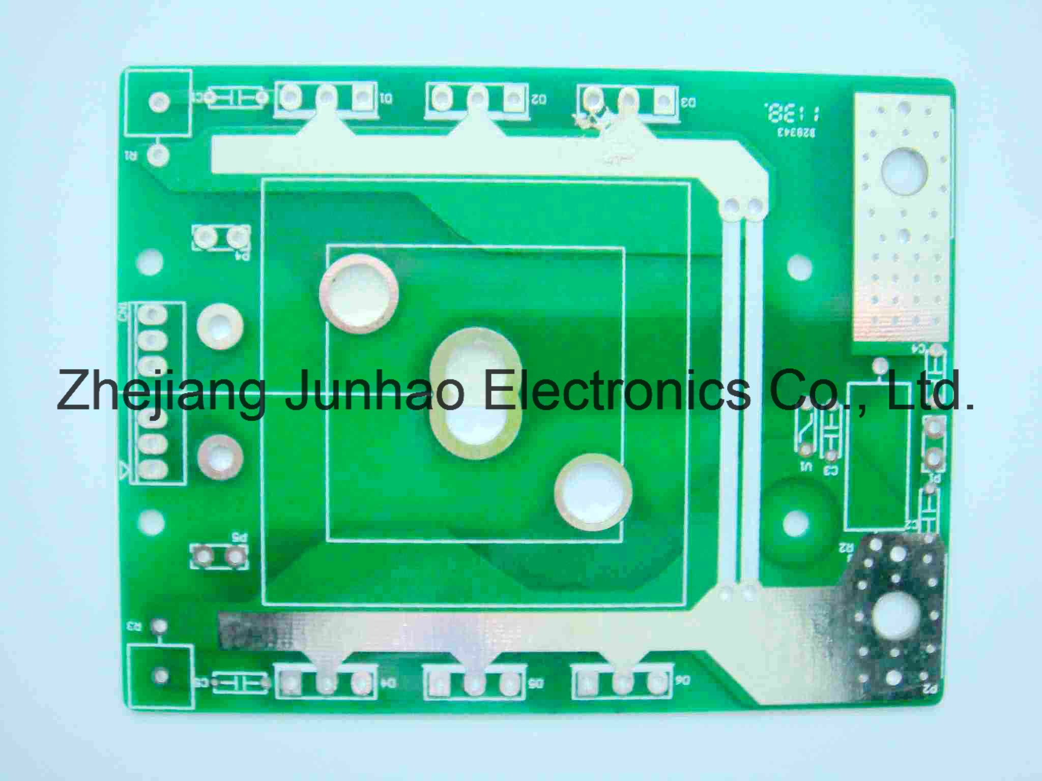 Double Side Printed Circuit Board (PCB) with Green Mask Throngh UL Certification