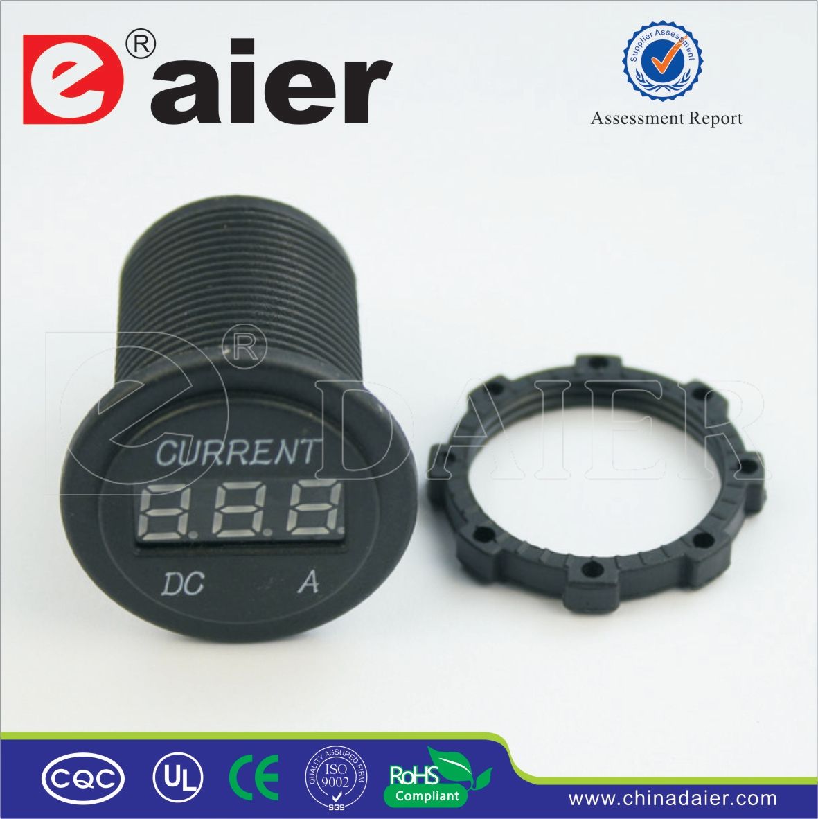 Ammeter Power Outlet Car Lighter Socket (DS7010)
