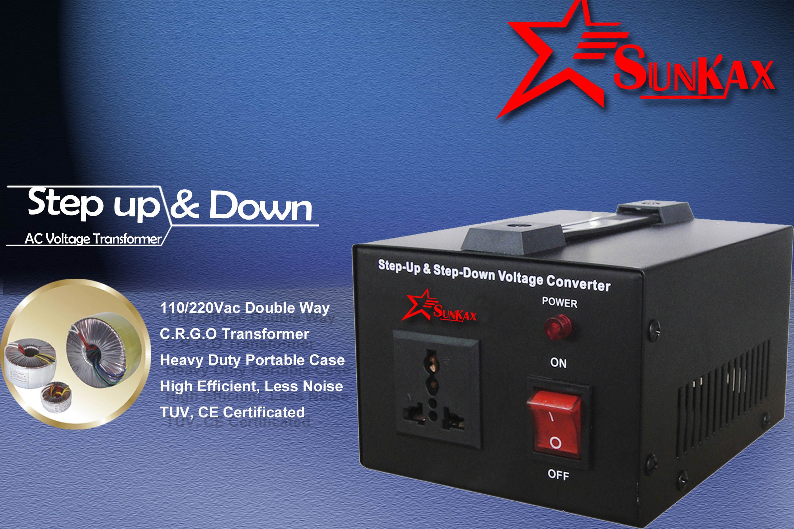 500VA Step Down AC Voltage Converter
