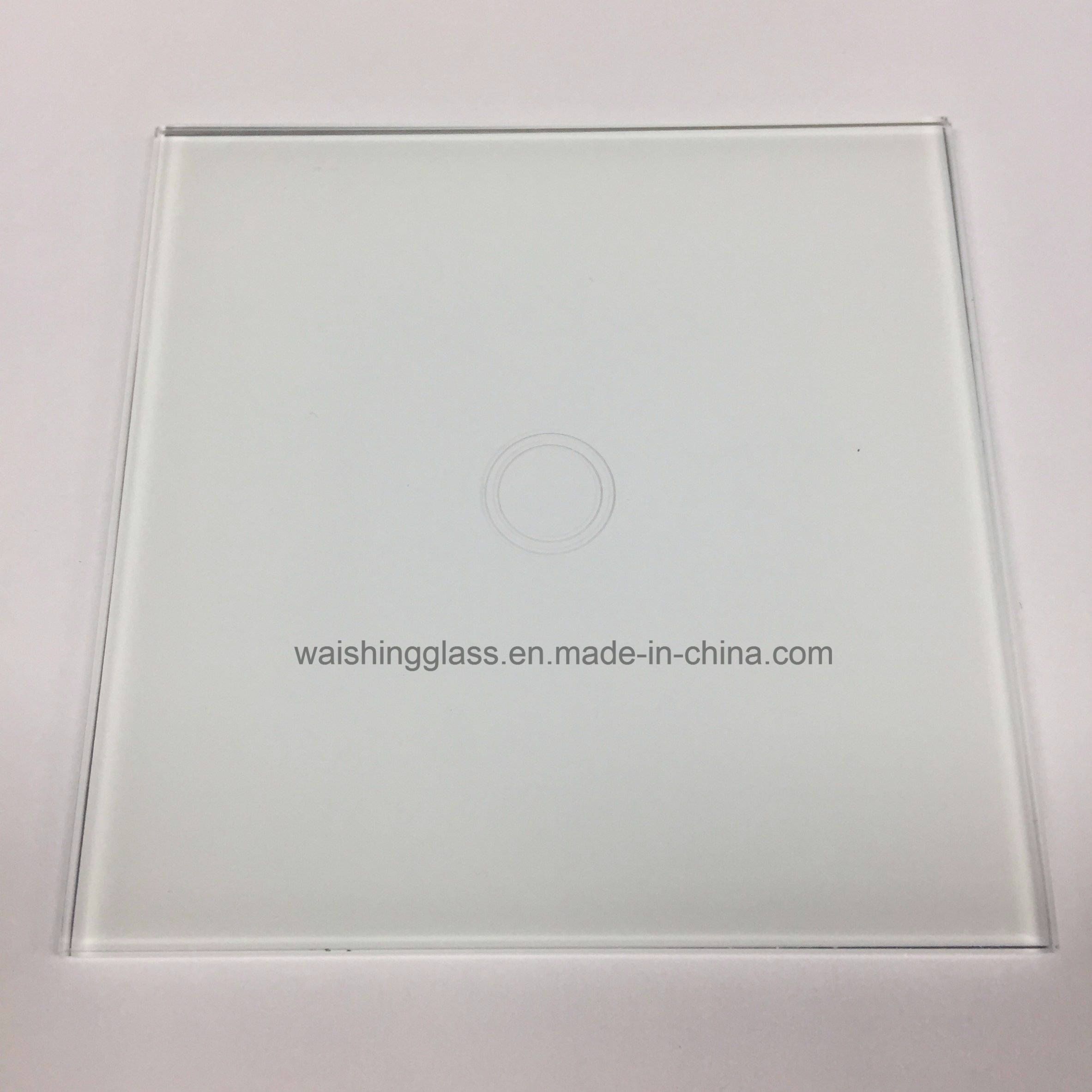 Touch Switch Panel Glass with Silk Screen Printed