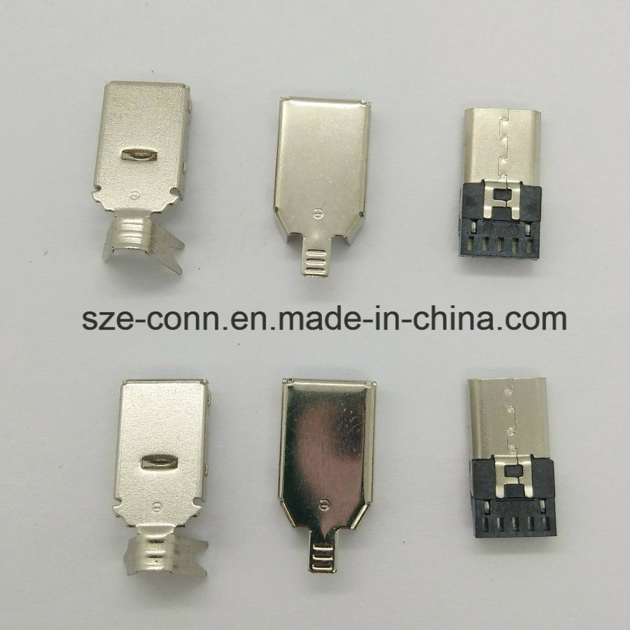 Micro USB Solder Connector