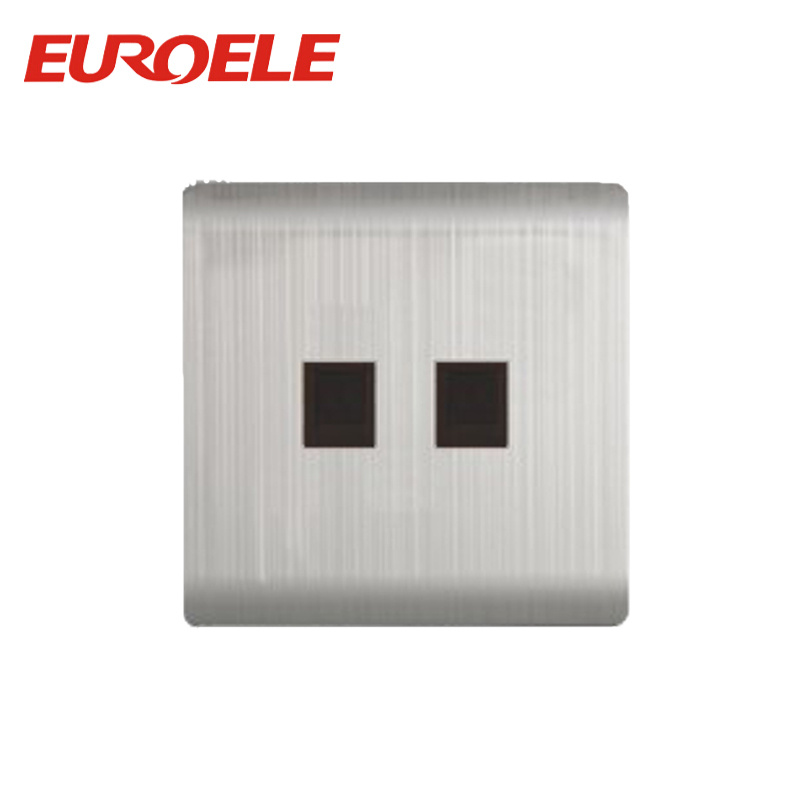 Universal Type 2 Gang PC Data Socket and Tel Socket